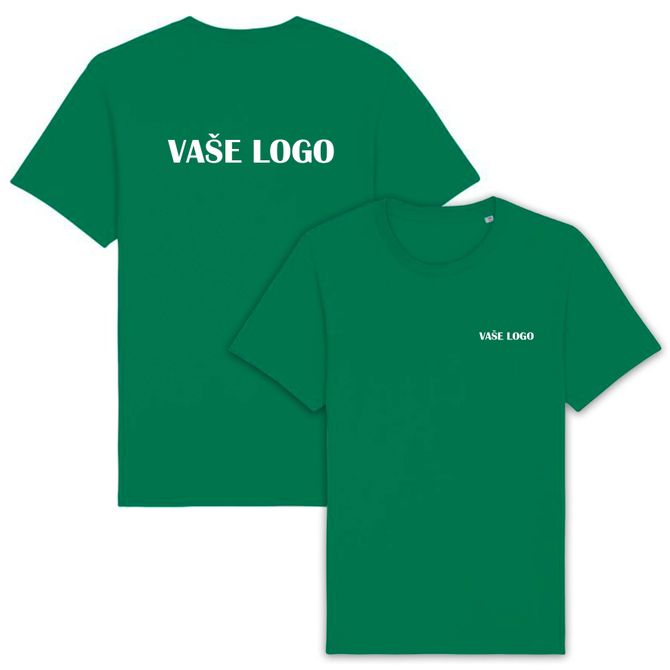 Tričko s vaším logom - Obojstranná potlač - Zelené