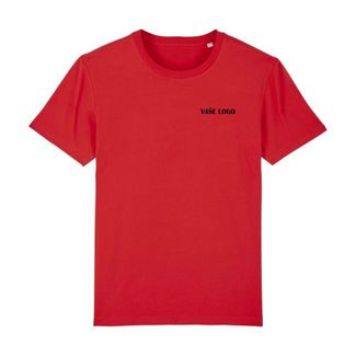 Tričko s vaším logom - Jednostranná potlač - Červené