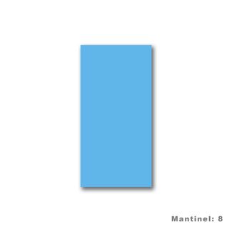 Mantinel na stenu - Drevené kocky - obdĺžnik modrý