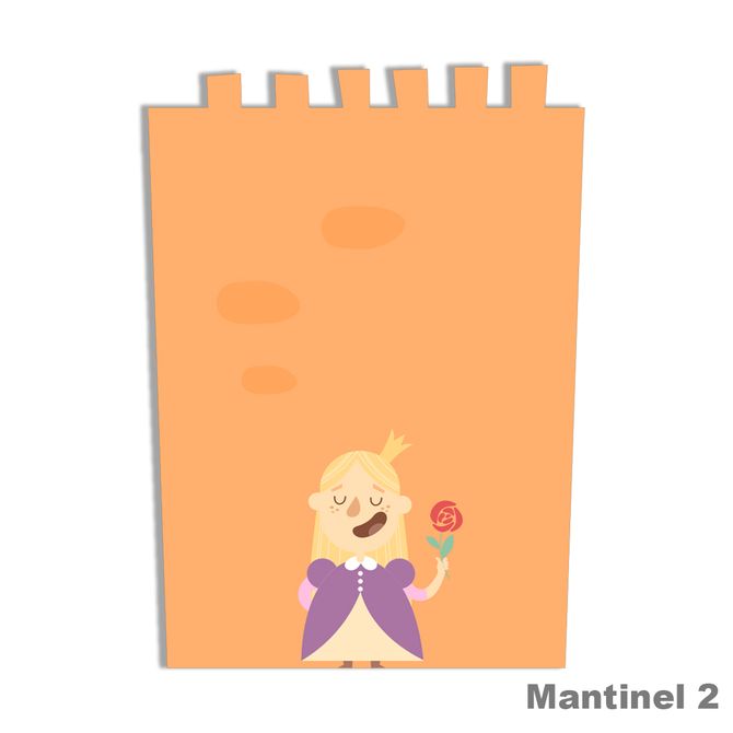 Mantinel na stenu - Kráľovstvo oranžové 2